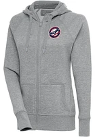 Antigua Louisville Bats Womens Victory Long Sleeve Full Zip Jacket