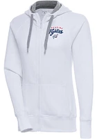 Antigua Reading Fightin Phils Womens Victory Long Sleeve Full Zip Jacket