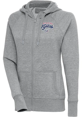 Antigua Reading Fightin Phils Womens Victory Long Sleeve Full Zip Jacket