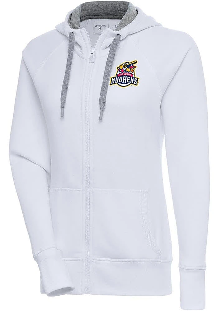 Antigua Toledo Mud Hens Womens Victory Long Sleeve Full Zip Jacket