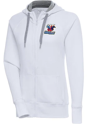 Antigua Wichita Wind Surge Womens Victory Long Sleeve Full Zip Jacket