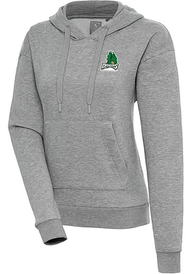 Antigua Dayton Dragons Womens Grey Victory Hooded Sweatshirt