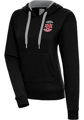 Antigua Indianapolis Indians Womens Victory Hooded Sweatshirt
