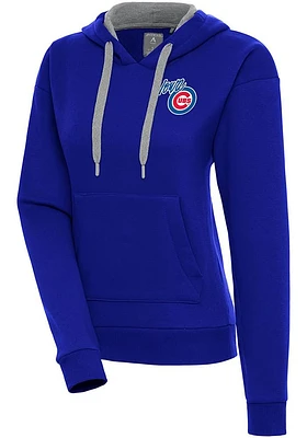 Antigua Iowa Cubs Womens Victory Hooded Sweatshirt