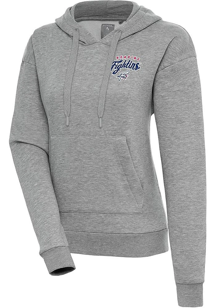 Antigua Reading Fightin Phils Womens Victory Hooded Sweatshirt