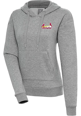 Antigua Springfield Cardinals Womens Victory Hooded Sweatshirt