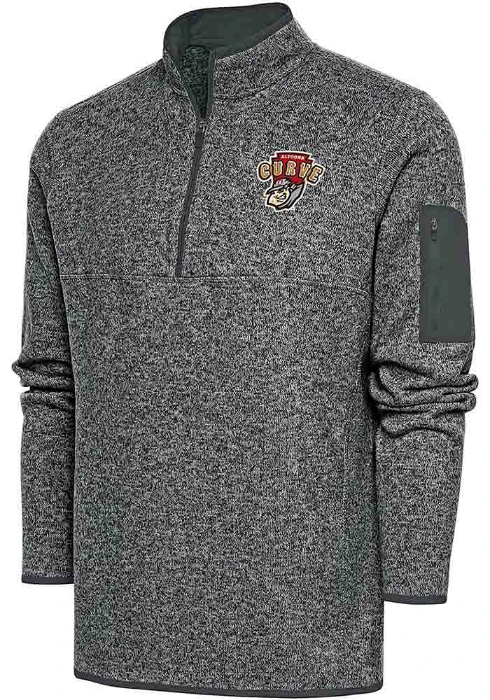 Antigua Altoona Curve Mens Fortune Long Sleeve Qtr Zip Fashion Pullover