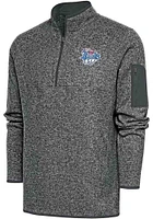 Antigua Corpus Christi Hooks Mens Fortune Long Sleeve Qtr Zip Fashion Pullover