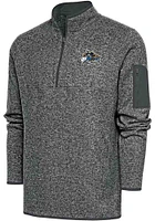 Antigua Quad Cities River Bandits Mens Fortune Long Sleeve Qtr Zip Fashion Pullover