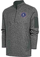 Antigua Round Rock Express Mens Fortune Long Sleeve Qtr Zip Fashion Pullover