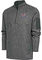 Antigua Somerset Patriots Mens Fortune Long Sleeve Qtr Zip Fashion Pullover