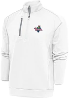 Antigua Cedar Rapids Kernels Mens Generation Long Sleeve Qtr Zip Pullover