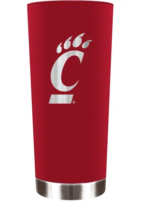 Cincinnati Bearcats 18 oz Powder Coated Roadie Stainless Steel Tumbler - Red