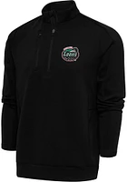 Antigua Great Lakes Loons Mens Generation Long Sleeve Qtr Zip Pullover