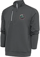 Antigua Great Lakes Loons Mens Generation Long Sleeve Qtr Zip Pullover