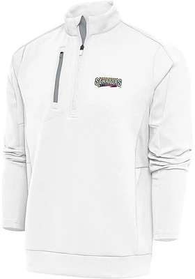 Antigua Harrisburg Senators Mens Generation Long Sleeve Qtr Zip Pullover
