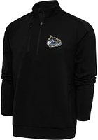 Antigua Quad Cities River Bandits Mens Generation Long Sleeve Qtr Zip Pullover