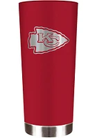 Kansas City Chiefs 18 oz Powder Coated Roadie Stainless Steel Tumbler - Red