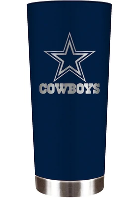 Dallas Cowboys 18 oz Powder Coated Roadie Stainless Steel Tumbler - Blue