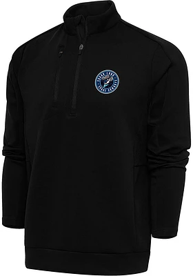 Antigua Sugar Land Space Cowboys Mens Generation Long Sleeve Qtr Zip Pullover