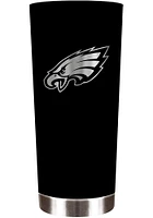 Philadelphia Eagles 18 oz Powder Coated Roadie Stainless Steel Tumbler - Black