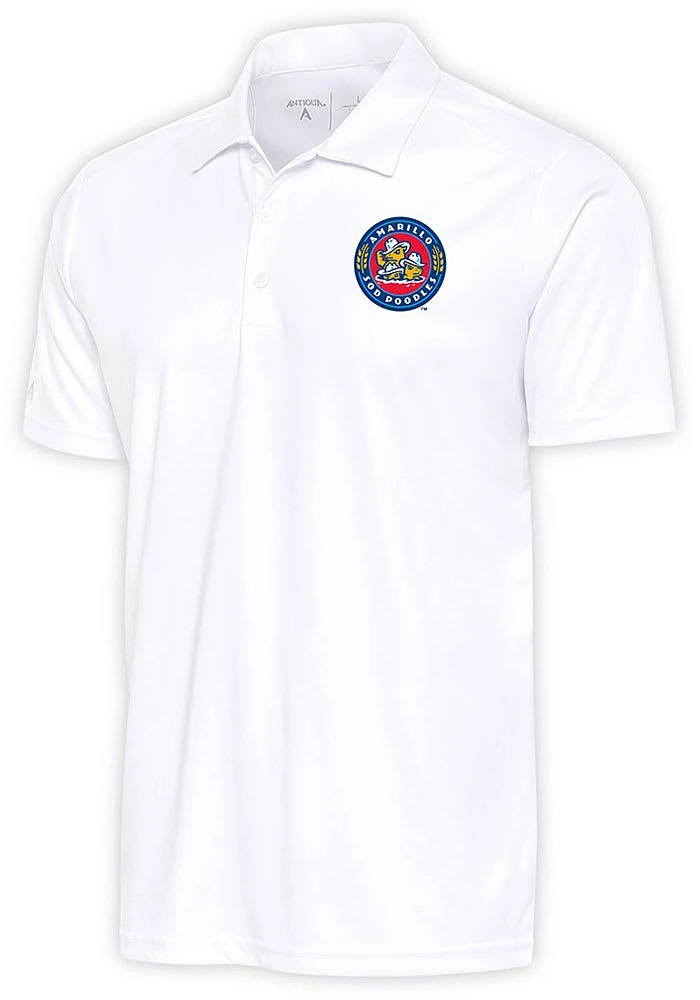 Antigua Amarillo Sod Poodles Mens Tribute Short Sleeve Polo
