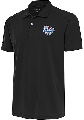 Antigua Corpus Christi Hooks Mens Grey Tribute Short Sleeve Polo