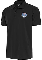 Antigua Corpus Christi Hooks Mens Grey Tribute Short Sleeve Polo