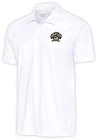Antigua Erie SeaWolves Mens White Tribute Short Sleeve Polo