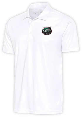 Antigua Great Lakes Loons Mens Tribute Short Sleeve Polo