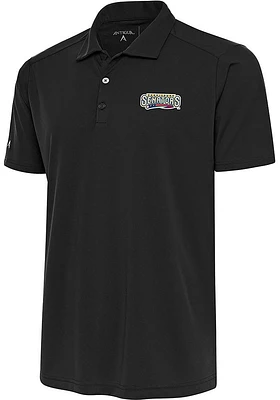 Antigua Harrisburg Senators Mens Grey Tribute Short Sleeve Polo