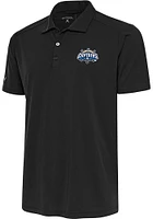 Antigua Lake County Captains Mens Grey Tribute Short Sleeve Polo