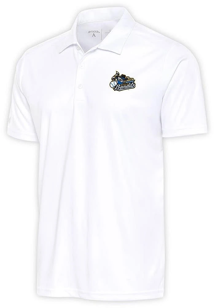 Antigua Quad Cities River Bandits Mens Tribute Short Sleeve Polo