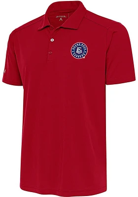 Antigua Round Rock Express Mens Tribute Short Sleeve Polo
