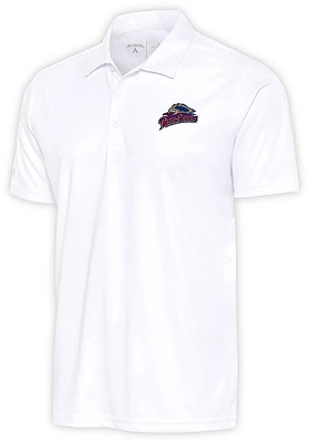 Antigua Scranton Wilkes Mens Tribute Short Sleeve Polo