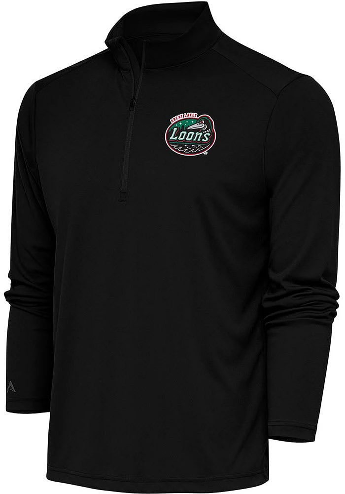 Antigua Great Lakes Loons Mens Tribute Long Sleeve Qtr Zip Pullover