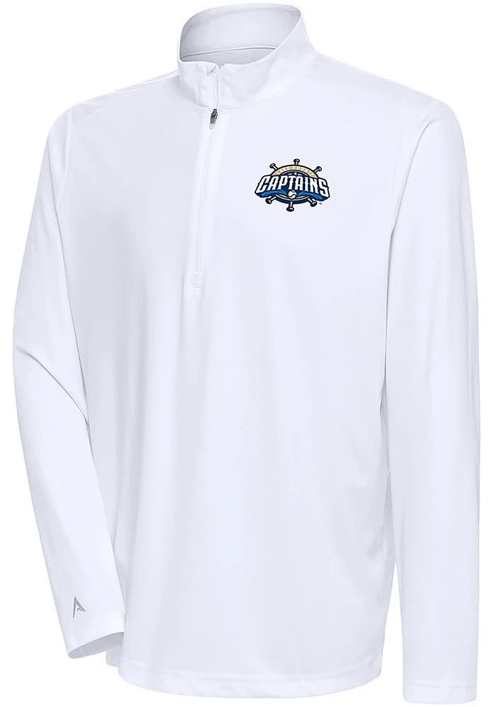Antigua Lake County Captains Mens Tribute Long Sleeve Qtr Zip Pullover