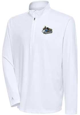 Antigua Quad Cities River Bandits Mens Tribute Long Sleeve Qtr Zip Pullover