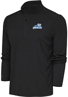 Antigua West Michigan Whitecaps Mens Grey Tribute Long Sleeve Qtr Zip Pullover