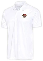 Antigua Altoona Curve White Tribute Big and Tall Polo