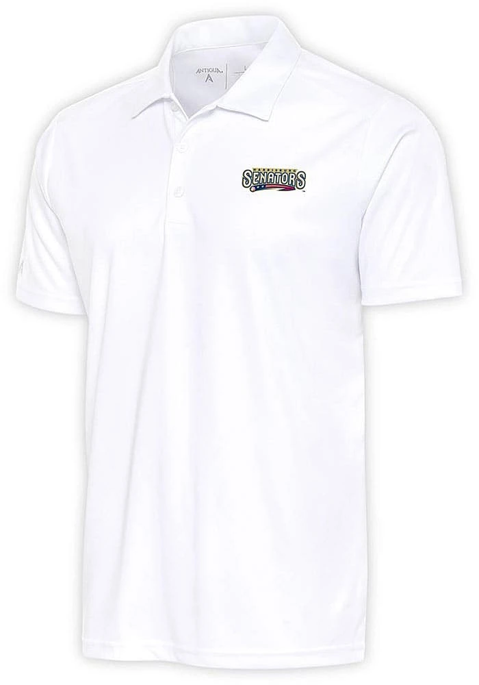 Antigua Harrisburg Senators White Tribute Big and Tall Polo