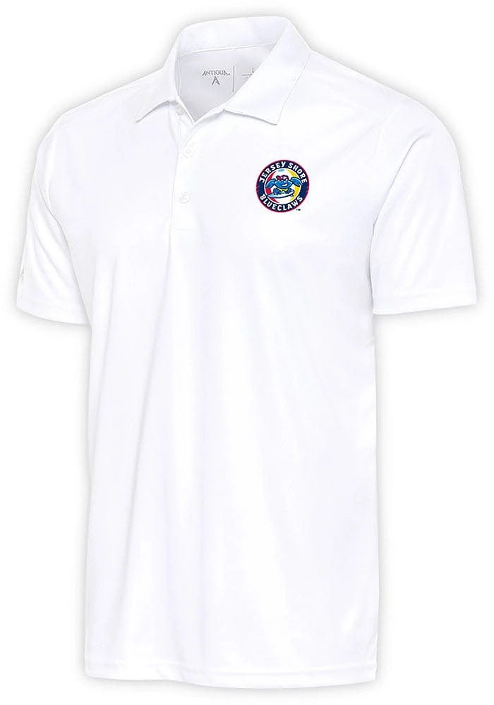 Antigua Jersey Shore BlueClaws White Tribute Big and Tall Polo