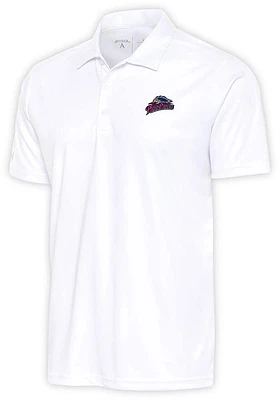 Antigua Scranton Wilkes White Tribute Big and Tall Polo