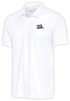 Antigua Somerset Patriots White Tribute Big and Tall Polo