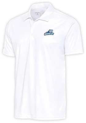 Antigua West Michigan Whitecaps White Tribute Big and Tall Polo