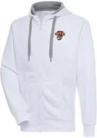 Antigua Altoona Curve Mens White Victory Long Sleeve Full Zip Jacket