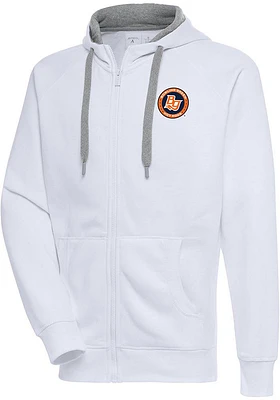 Antigua Bowling Green Hot Rods Mens Victory Long Sleeve Full Zip Jacket