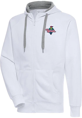 Antigua Cedar Rapids Kernels Mens Victory Long Sleeve Full Zip Jacket