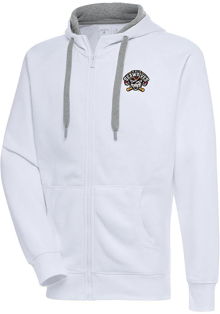 Antigua Erie SeaWolves Mens Victory Long Sleeve Full Zip Jacket