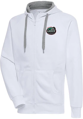 Antigua Great Lakes Loons Mens Victory Long Sleeve Full Zip Jacket
